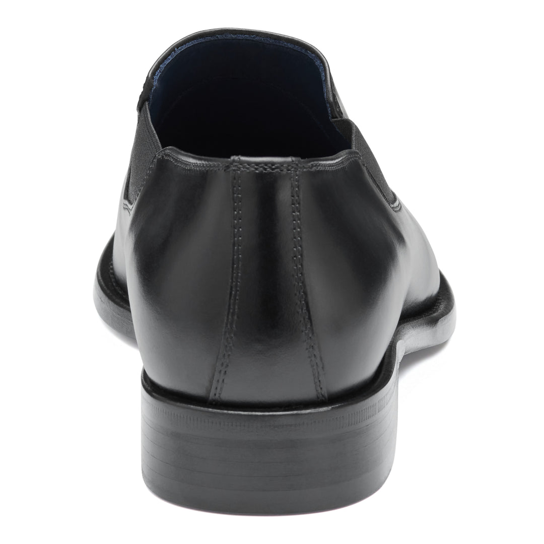 johnston & murphy larson slip-on men's | black
