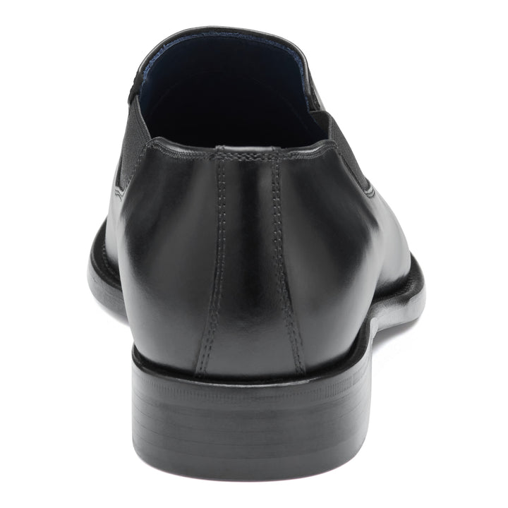 johnston & murphy larson slip-on men's | black