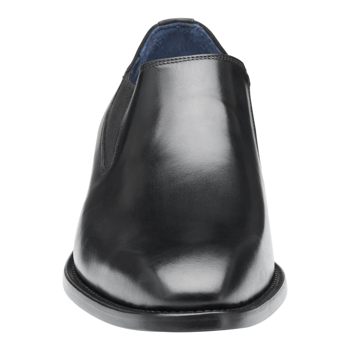 johnston & murphy larson slip-on men's | black