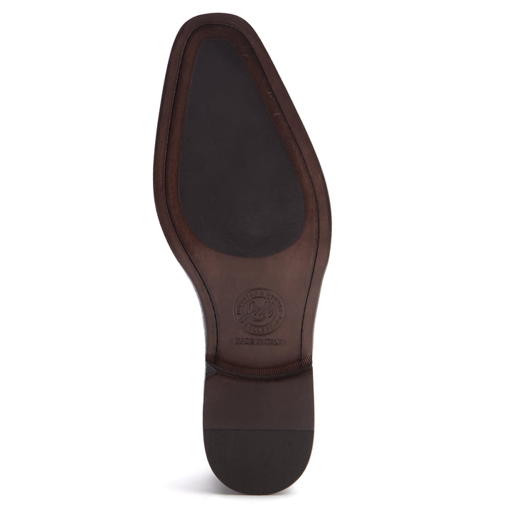 johnston & murphy larson slip-on men's | black
