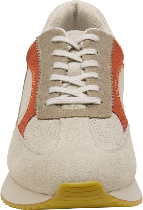 johnston murphy chase perfed t-toe men's | taupe/beige/rust suede