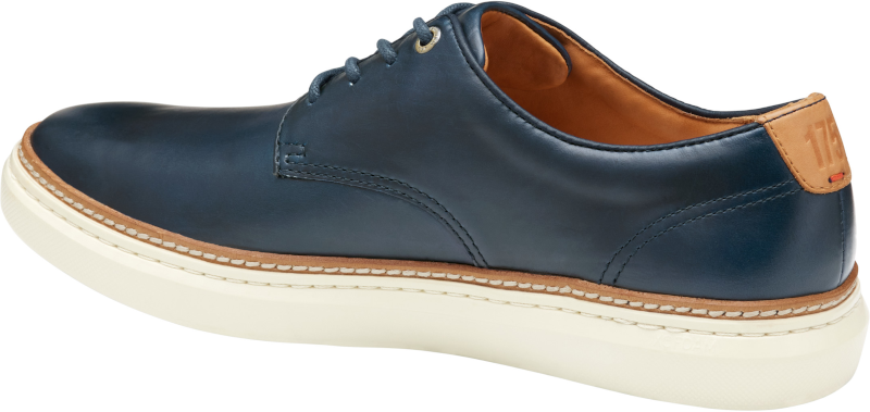 johnston murphy mcguffey 2 175th anniversary plain toe men's | navy oiled