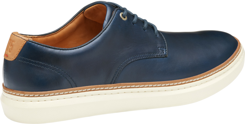 johnston murphy mcguffey 2 175th anniversary plain toe men's | navy oiled