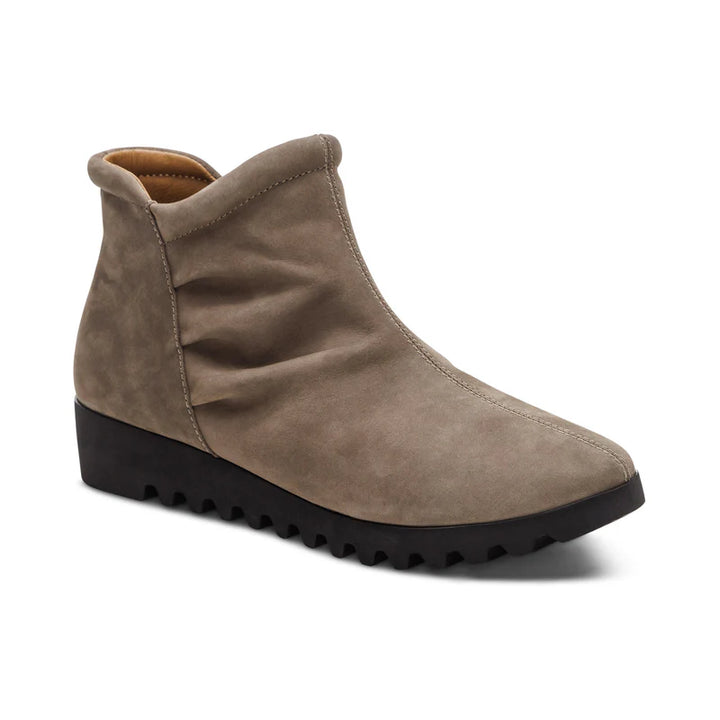 aetrex zoey slip-on women's | dk taupe