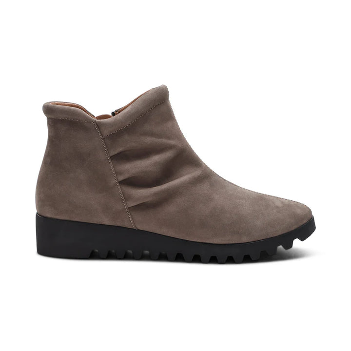 aetrex zoey slip-on women's | dk taupe