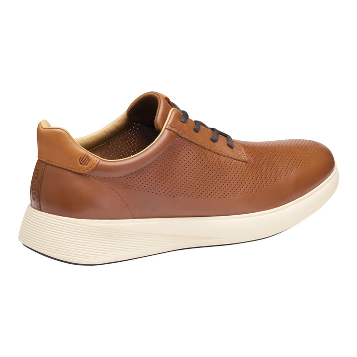 johnston & murphy ackerson perfed plain toe men's | tan