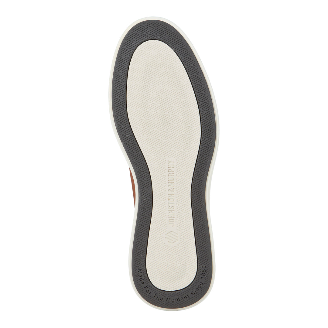 johnston & murphy ackerson perfed plain toe men's | tan