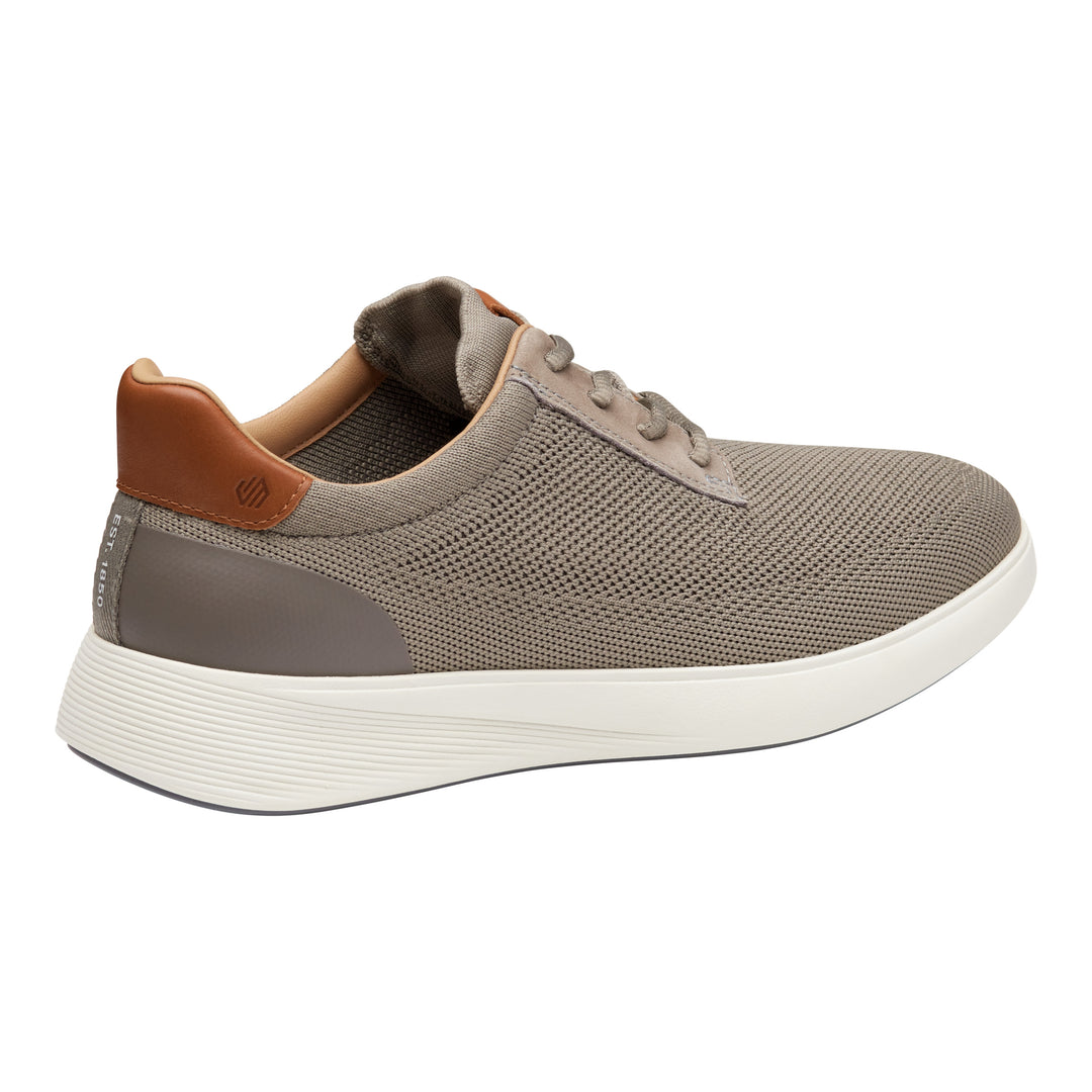 johnston & murphy ackerson knit plain toe men's | gray