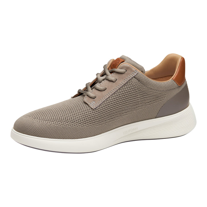 johnston & murphy ackerson knit plain toe men's | gray