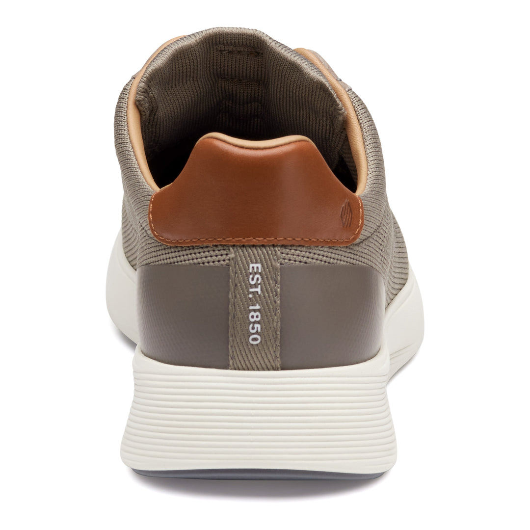 johnston & murphy ackerson knit plain toe men's | gray