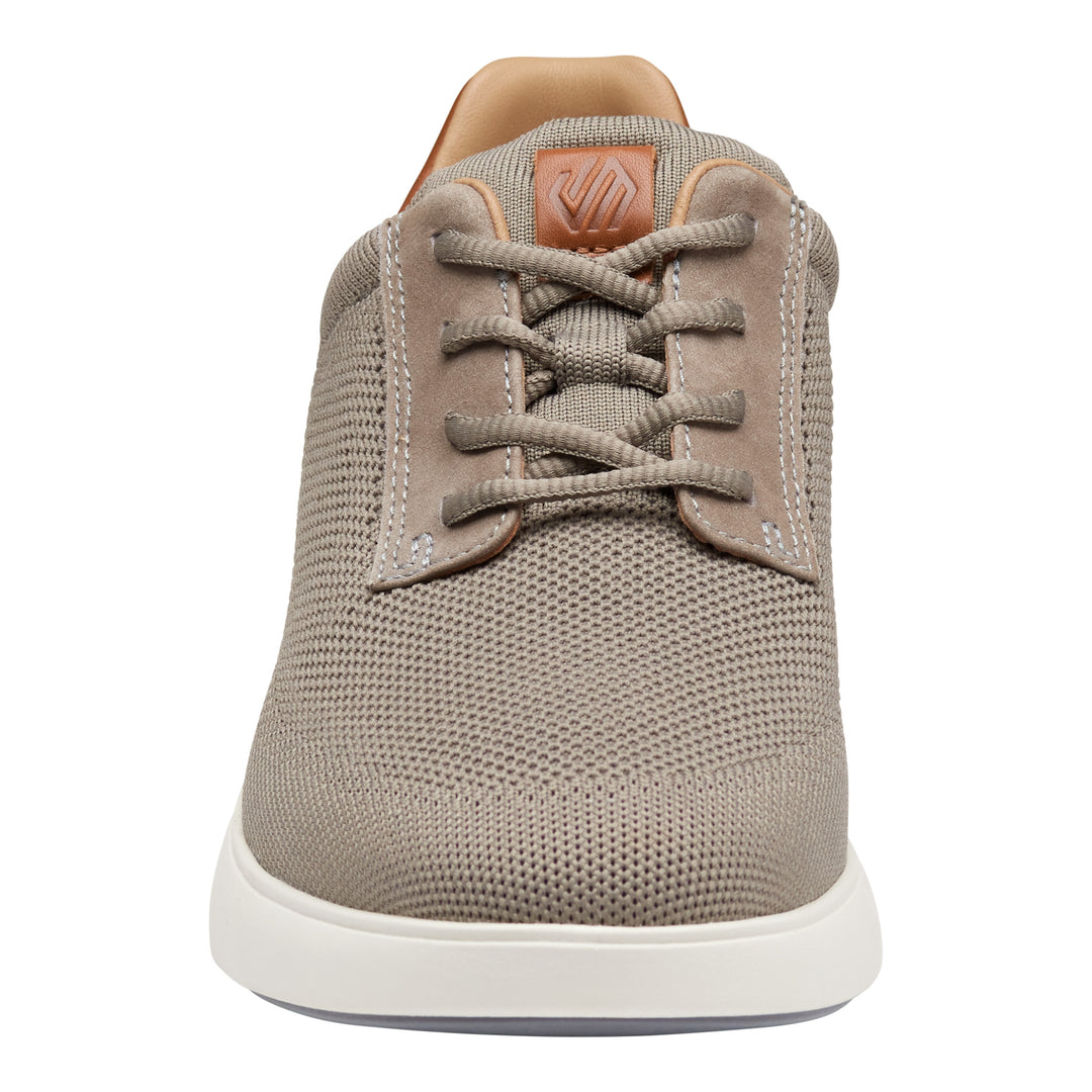 johnston & murphy ackerson knit plain toe men's | gray
