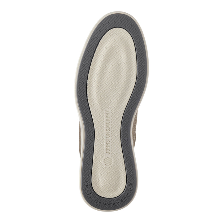 johnston & murphy ackerson knit plain toe men's | gray