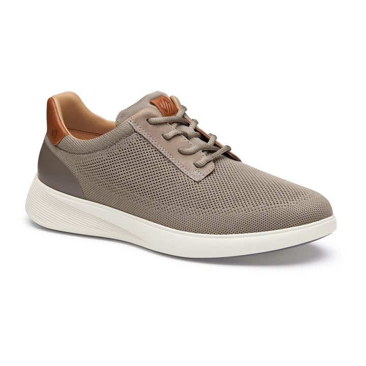 johnston & murphy ackerson knit plain toe men's | gray