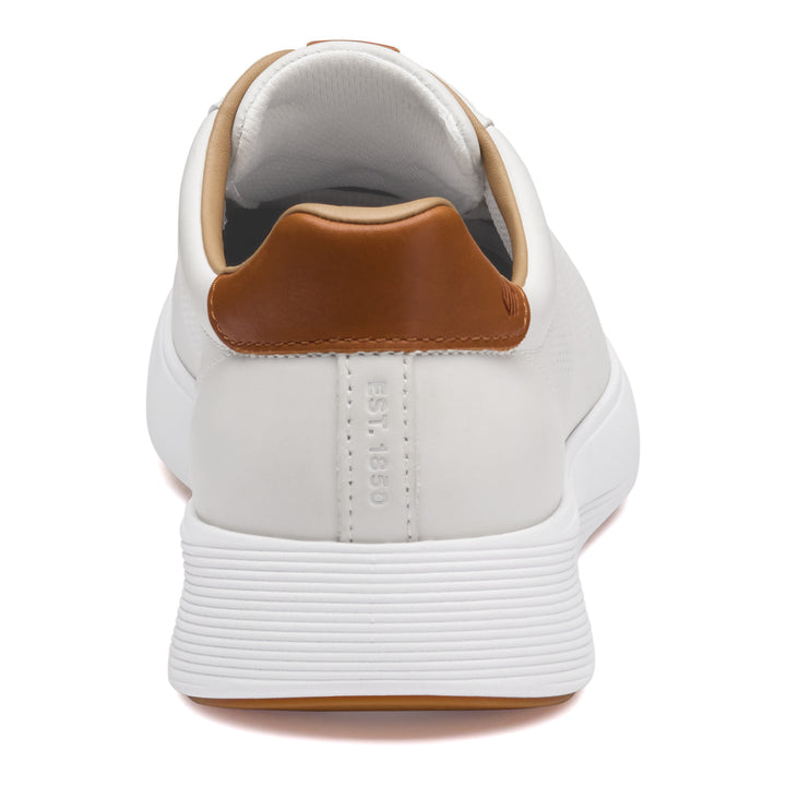 johnston & murphy ackerson perfed plain toe men's | white