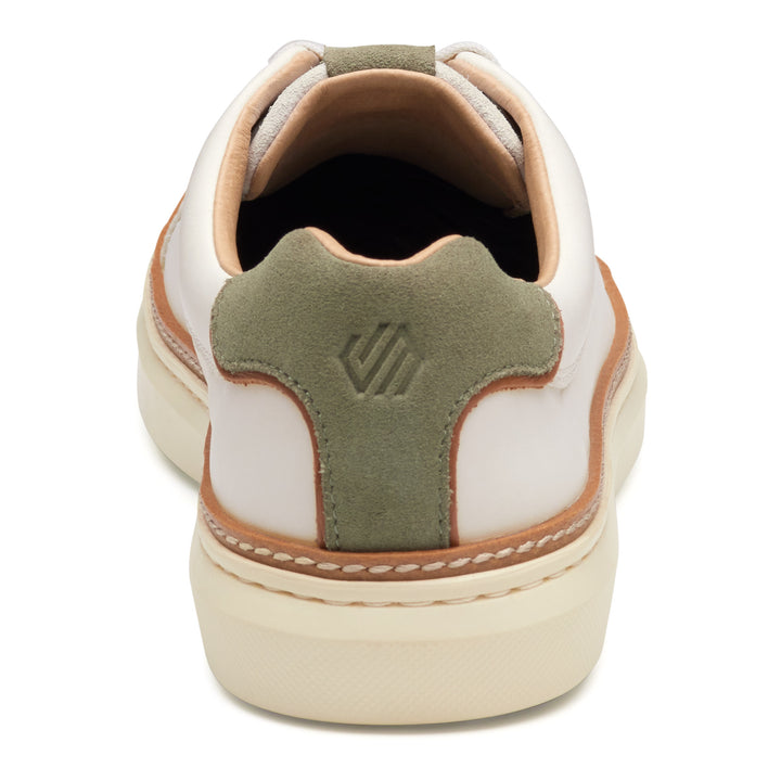 johnston murphy mguffey 2 lace to men's | white taupe