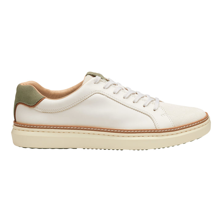 johnston murphy mguffey 2 lace to men's | white taupe