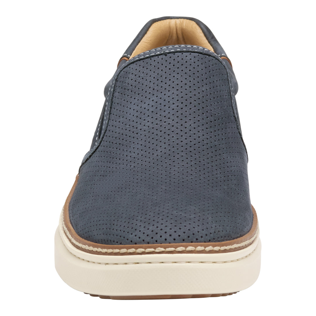johnston & murphy mcguffey 2 perfed men's | navy