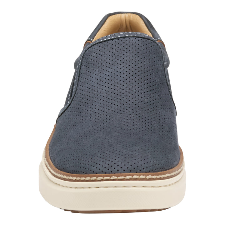 johnston & murphy mcguffey 2 perfed men's | navy