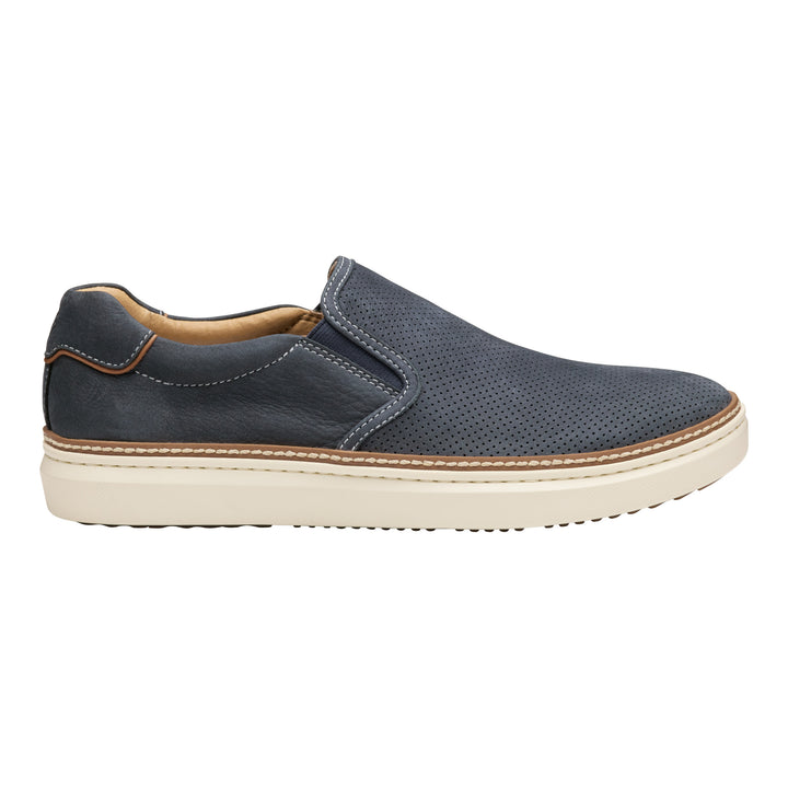 johnston & murphy mcguffey 2 perfed men's | navy