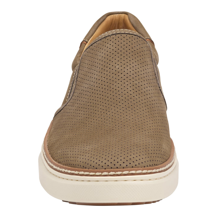 johnston & murphy mcguffey 2 perfed men's | taupe