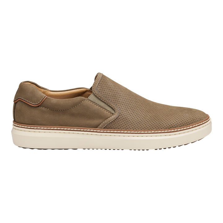 johnston & murphy mcguffey 2 perfed men's | taupe