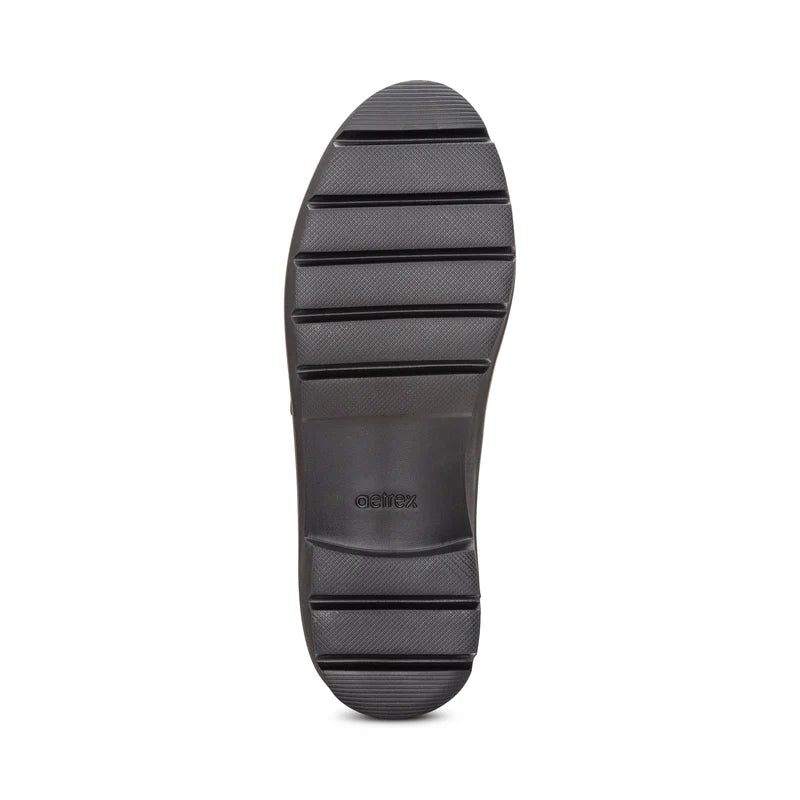 aetrex collette arch support women's | black