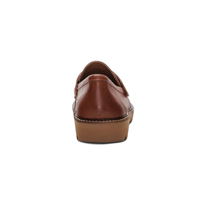 aetrex collette arch support women's | cognac