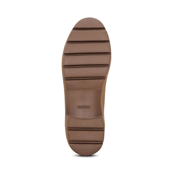 aetrex collette arch support women's | cognac