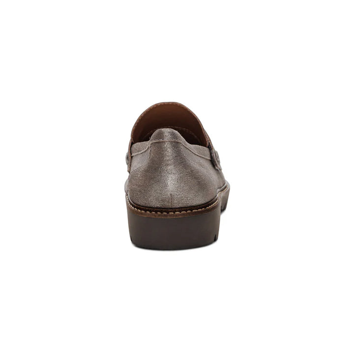 aetrex collette arch support women's | brushed silver