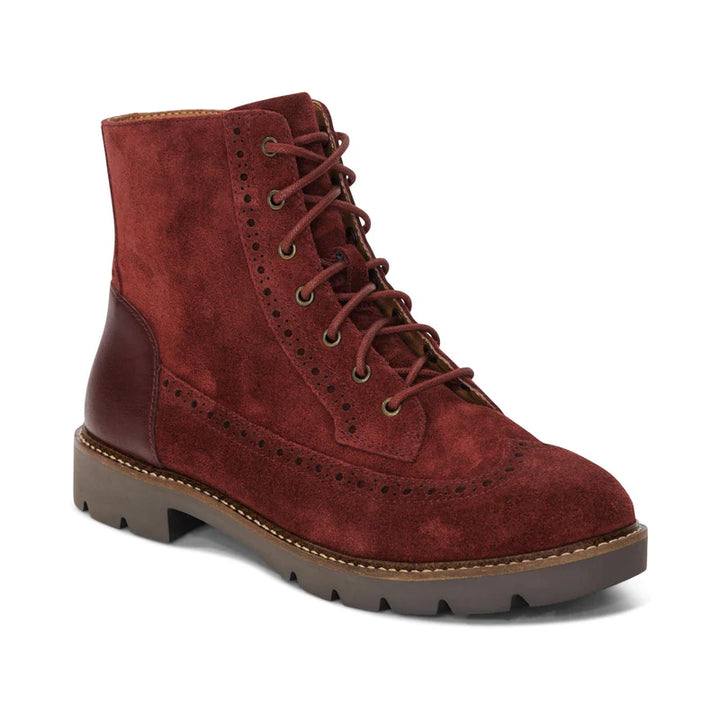 aetrex margot women's | dk red