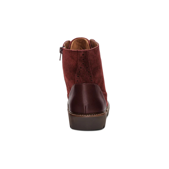 aetrex margot women's | dk red