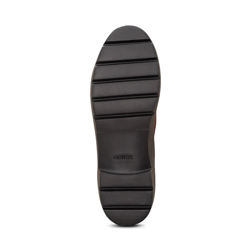 aetrex margot women's | dk red