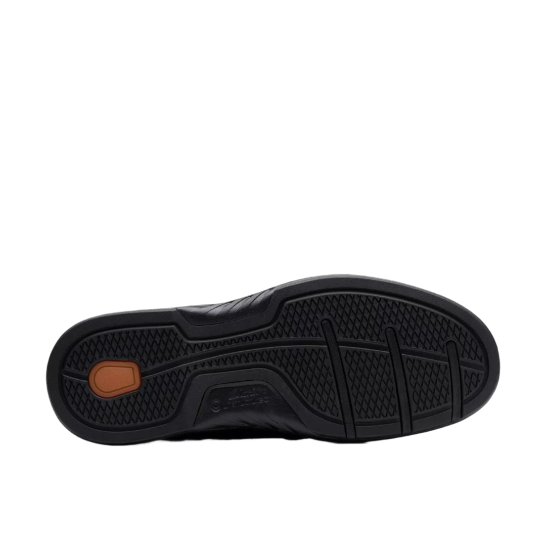 clarks un briley step men's | black
