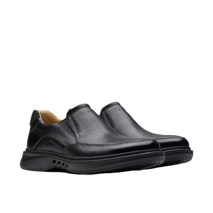 clarks un briley step men's | black