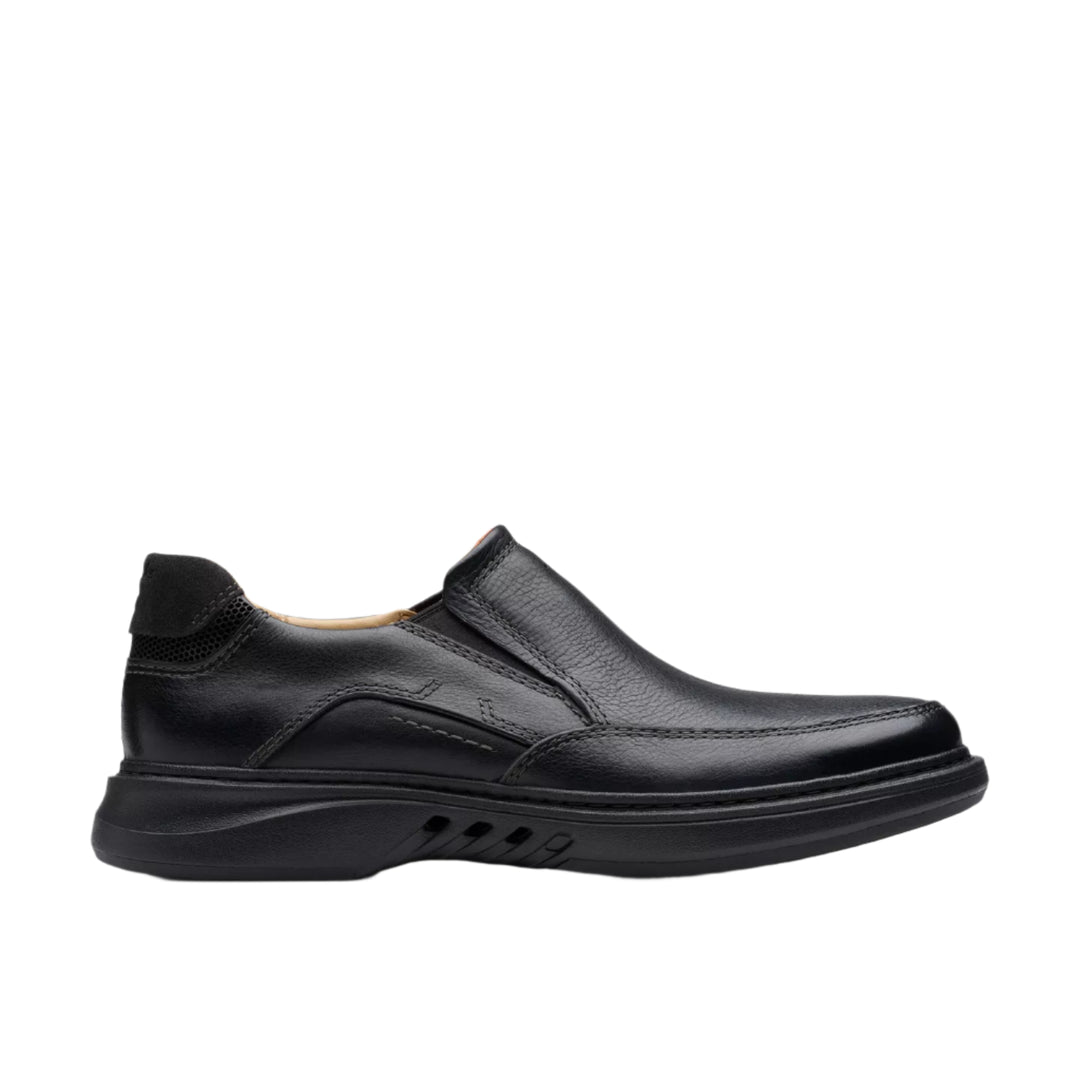clarks un briley step men's | black