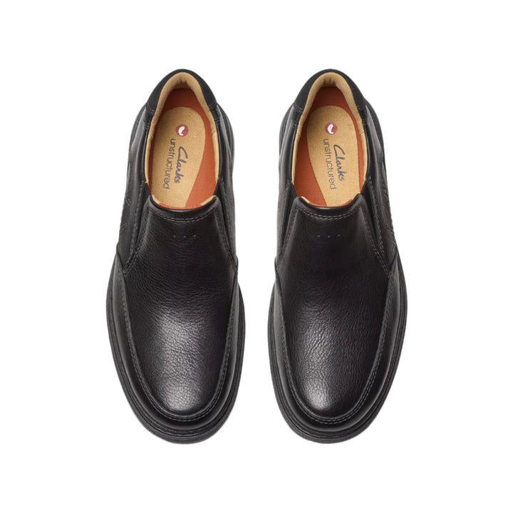clarks un briley step men's | black