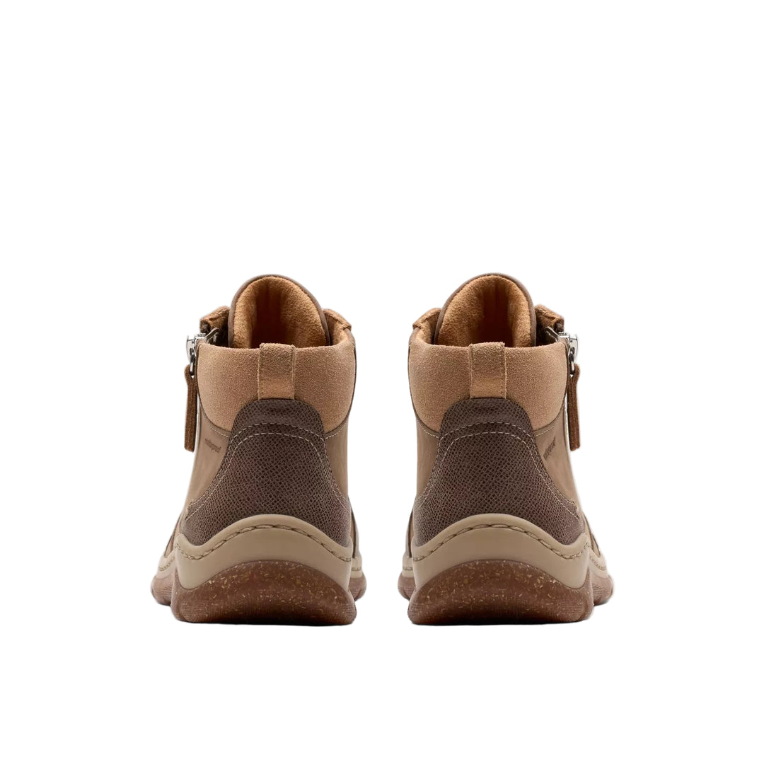clarks orlene top waterproof women's | dk sand nub