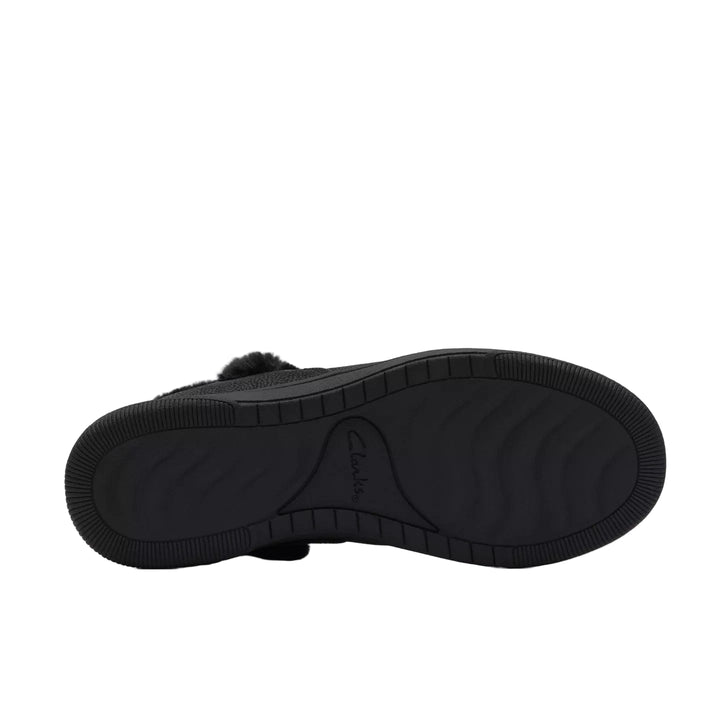 clarks breeze fur women's | blk combi