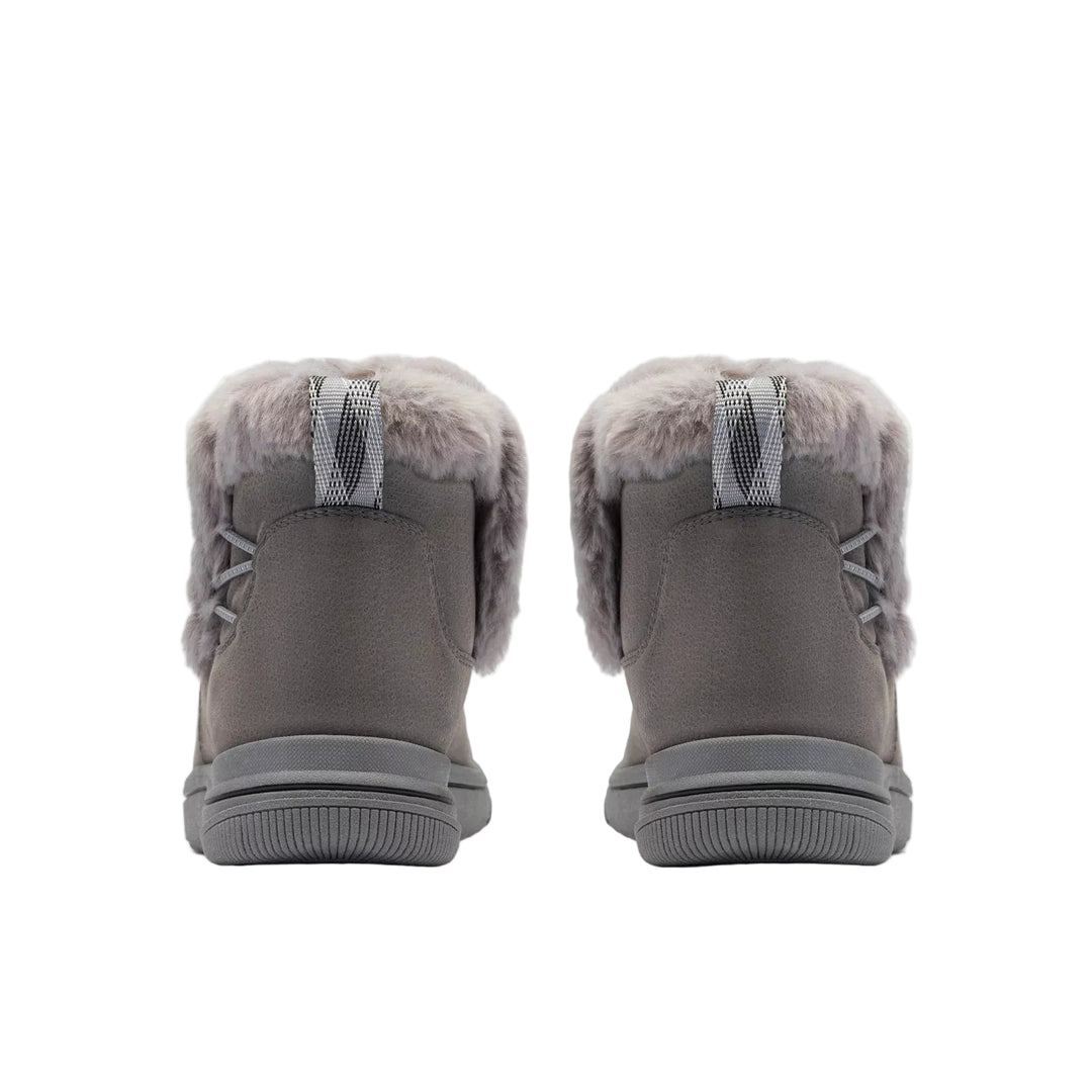 clarks breeze fur women's | dk gry combi