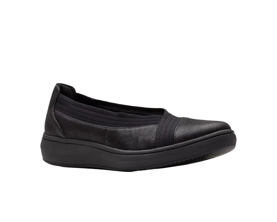clarks breezesky air women's | blk textile