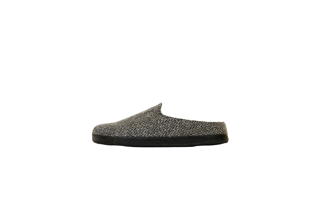 birkenstock amsterdam shearling women's | herringbone gray natural