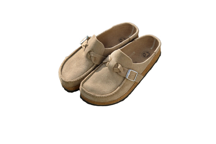 birkenstock buckley braided women's | taupe