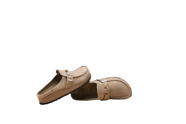 birkenstock buckley braided women's | taupe