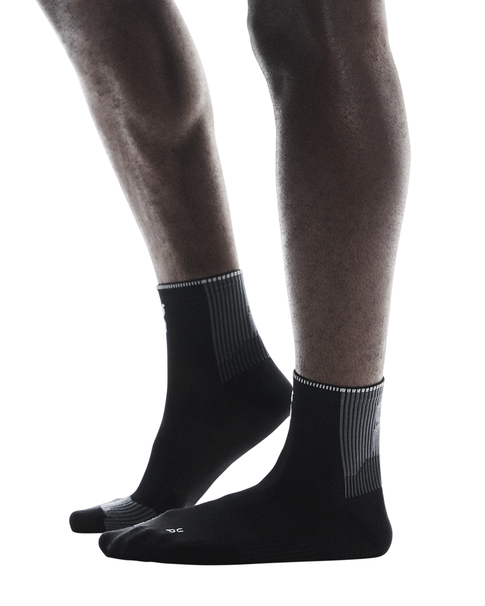 on performance run sock mid | 