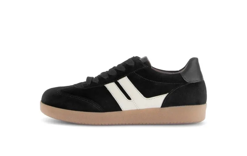 gabor street sneaker women's | black
