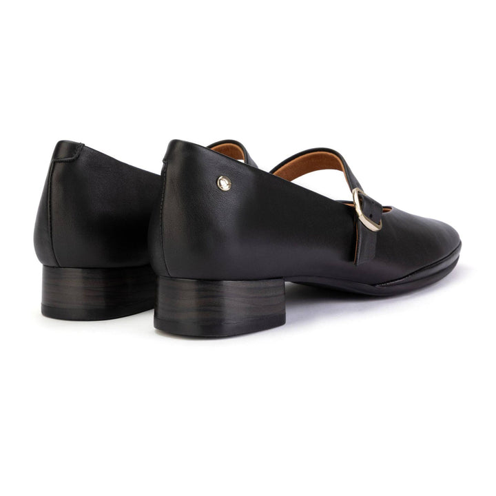 pikolinos ubeda mary jane heeled ballet women's | black