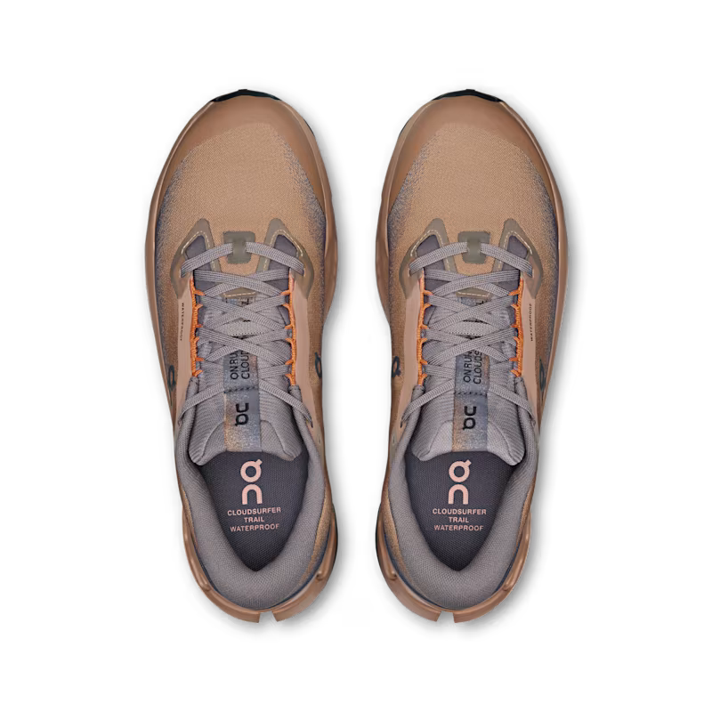 on cloudsurfer trail 2 waterproof men's | portobello pebble