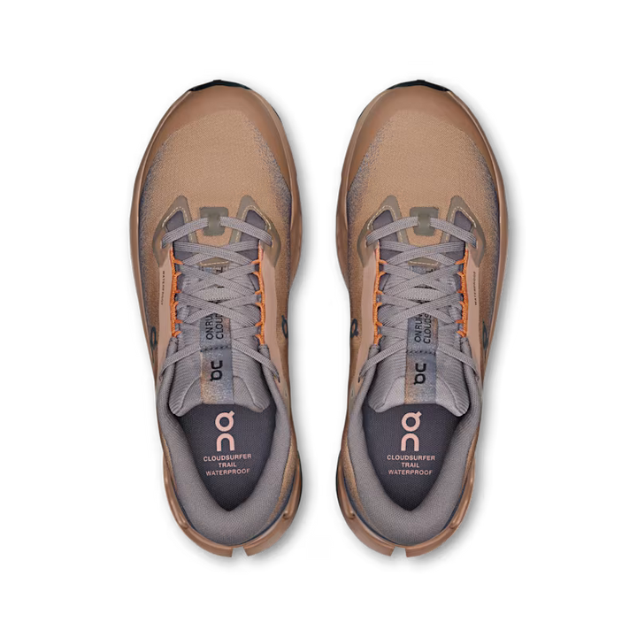 on cloudsurfer trail 2 waterproof men's | portobello pebble