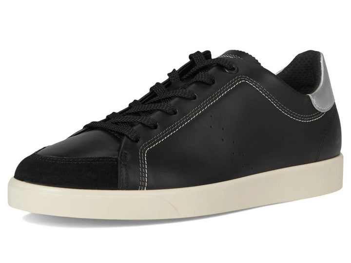 ecco street lite w women's | black/black/pure silver