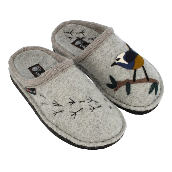 haflinger flair songbird women's | silver grey